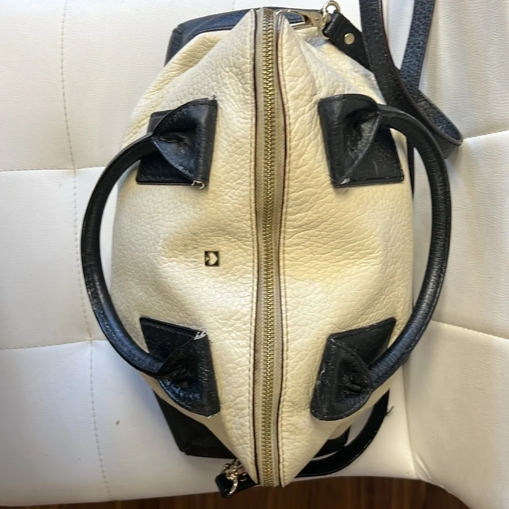 Kate spade large color block bag with strap mineral wear